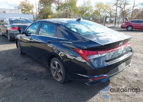 2021 Hyundai Elantra Limited z USA, uszkodzony, nr VIN KMHLP4AG9MU155720